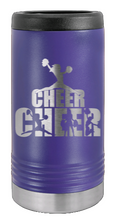 Load image into Gallery viewer, Cheerleader Laser Engraved Slim Can Insulated Koosie
