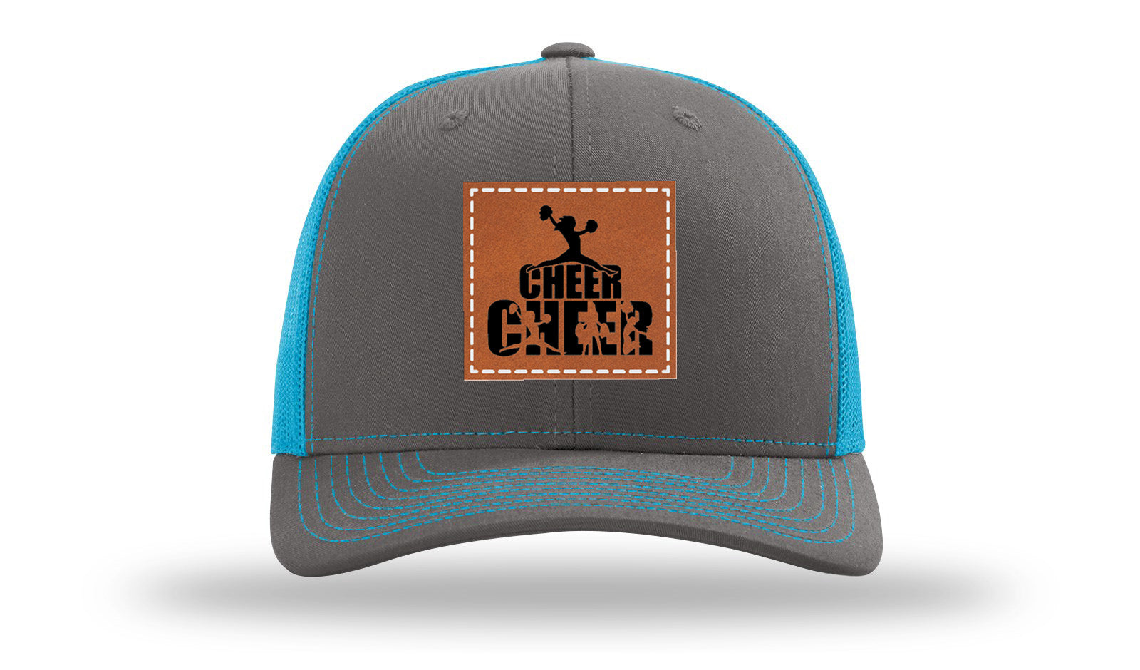 Charcoal / Neon Blue