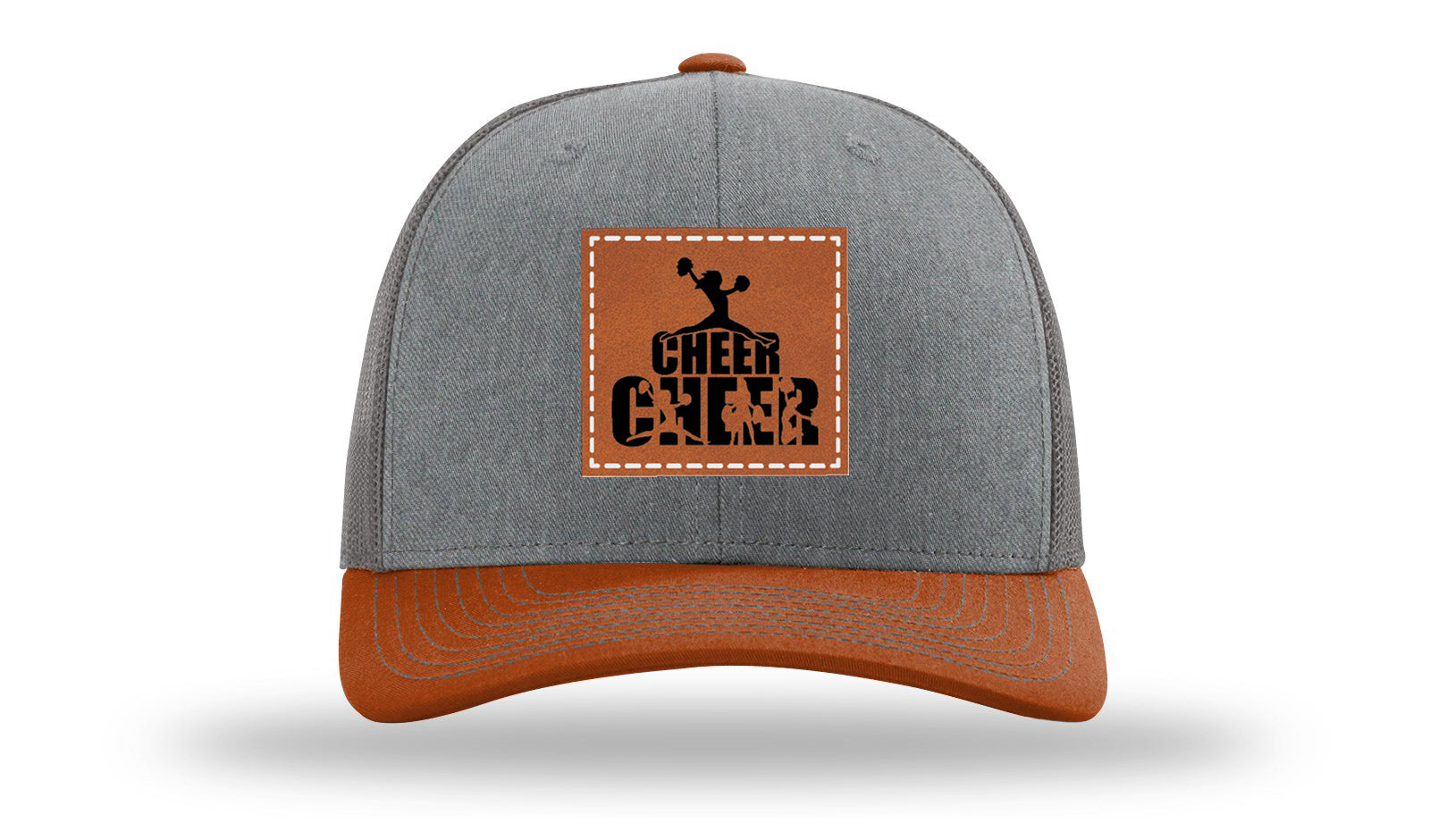 Heather Grey / Charcoal / Dark Orange