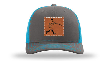 Charcoal / Neon Blue