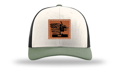 Cream / Black / Loden