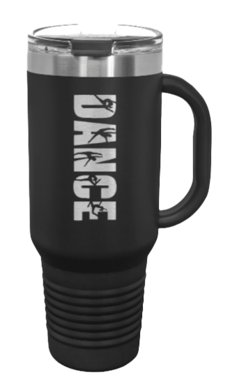 Dance 40oz Handle Mug Laser Engraved