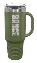 Load image into Gallery viewer, Dance 40oz Handle Mug Laser Engraved
