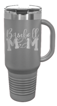 Load image into Gallery viewer, Baseball Mom 40oz Handle Mug Laser Engraved
