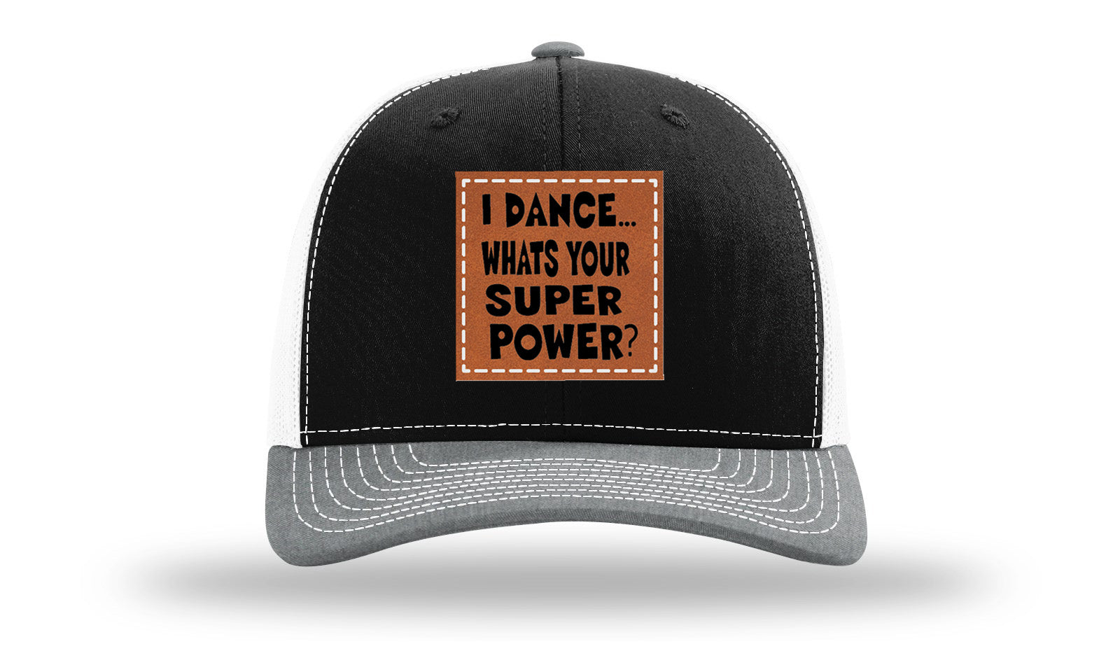 Black / White / Heather Grey