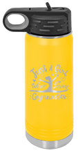 Load image into Gallery viewer, Gymnastics Laser Engraved Water Bottle (Etched)
