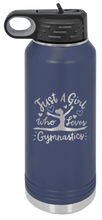 Load image into Gallery viewer, Gymnastics Laser Engraved Water Bottle (Etched)

