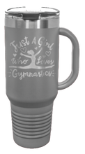 Load image into Gallery viewer, Gymnastics 40oz Handle Mug Laser Engraved
