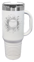 Load image into Gallery viewer, Baseball 40oz Handle Mug Laser Engraved
