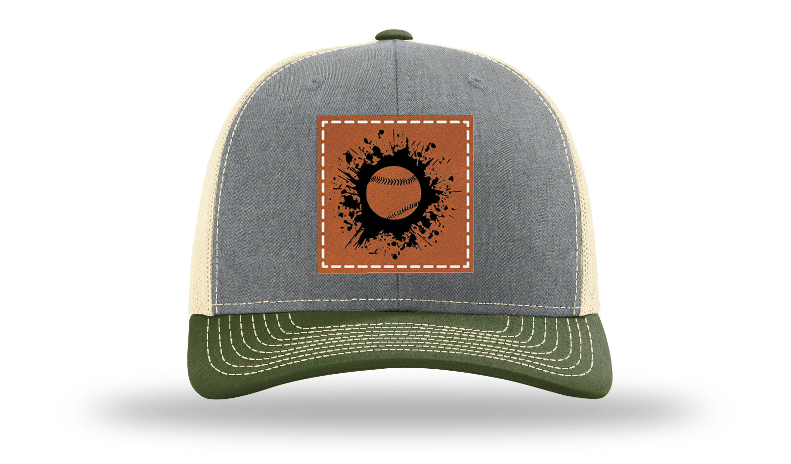 Heather Grey / Birch / Army Olive