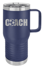Load image into Gallery viewer, Soccer Coach Laser Engraved Mug (Etched)
