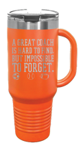 Load image into Gallery viewer, Great Coach 40oz Handle Mug Laser Engraved
