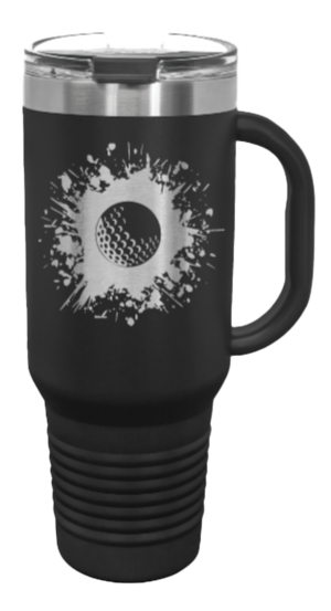 Golf 40oz Handle Mug Laser Engraved