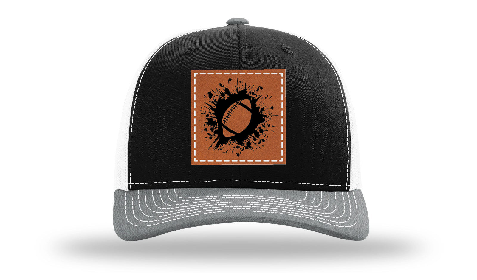 Black / White / Heather Grey