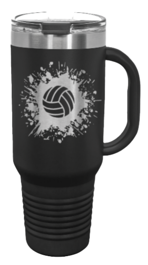 Volleyball 40oz Handle Mug Laser Engraved