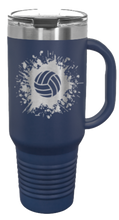 Load image into Gallery viewer, Volleyball 40oz Handle Mug Laser Engraved
