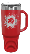 Load image into Gallery viewer, Volleyball 40oz Handle Mug Laser Engraved
