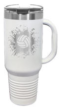 Load image into Gallery viewer, Volleyball 40oz Handle Mug Laser Engraved
