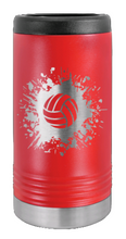 Load image into Gallery viewer, Volleyball Laser Engraved Slim Can Insulated Koosie
