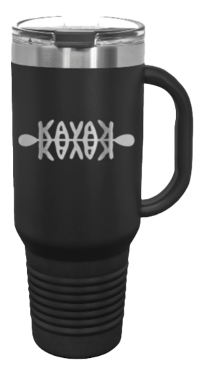 Kayak 40oz Handle Mug Laser Engraved