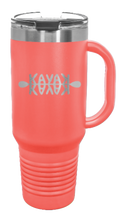 Load image into Gallery viewer, Kayak 40oz Handle Mug Laser Engraved
