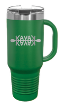 Load image into Gallery viewer, Kayak 40oz Handle Mug Laser Engraved
