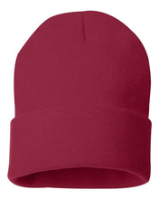 Load image into Gallery viewer, Custom Leather Patch Beanie Wholesale

