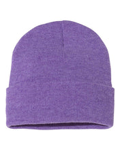 Load image into Gallery viewer, Custom Leather Patch Beanie Wholesale
