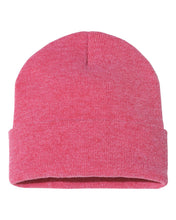 Load image into Gallery viewer, Custom Leather Patch Beanie
