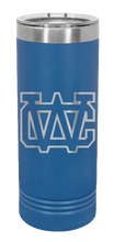 Load image into Gallery viewer, WCHS (Warren County, TN) Laser Engraved Skinny Tumbler (Etched)
