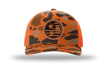 Load image into Gallery viewer, TN Tristar Flag Leather Patch Richardson 112 Duck Camo Hat
