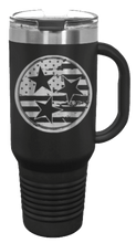 Load image into Gallery viewer, Tennessee Tri-Star Flag 40oz Handle Mug Laser Engraved
