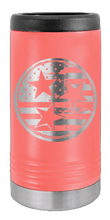 Load image into Gallery viewer, Tennessee Tri-Star Flag Laser Engraved Slim Can Insulated Koosie
