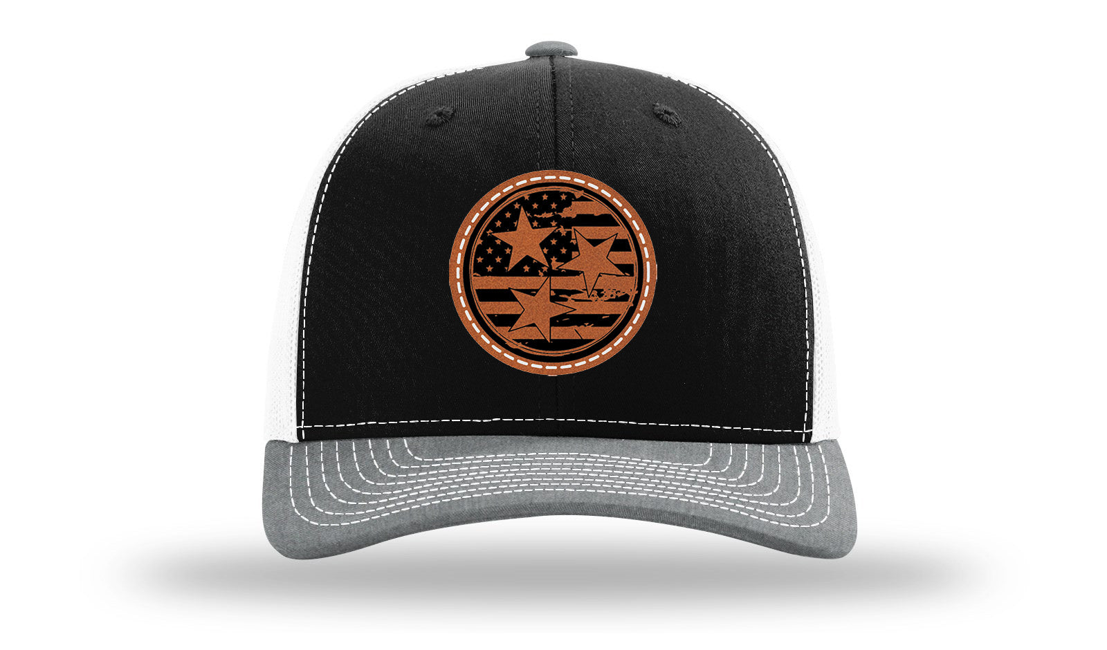 Black / White / Heather Grey