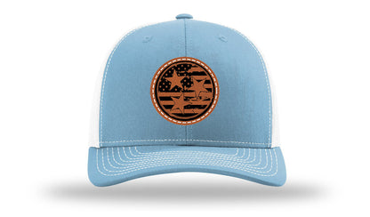 Columbia Blue / White