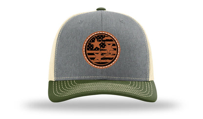 Heather Grey / Birch / Army Olive