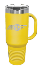 Load image into Gallery viewer, Tennessee Flag Tri-Star 40oz Handle Mug Laser Engraved
