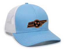 Load image into Gallery viewer, Tennessee State Tristar Leather Patch Hat
