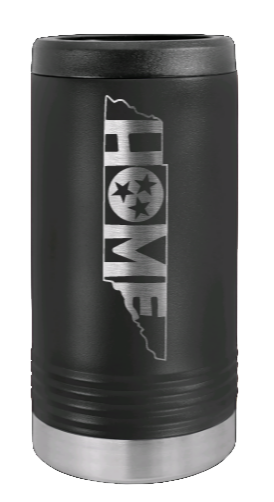 TN Home Laser Engraved Slim Can Insulated Koosie