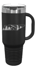 Load image into Gallery viewer, Tennessee Mountains 40oz Handle Mug Laser Engraved
