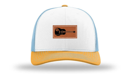 White / Columbia Blue / Yellow