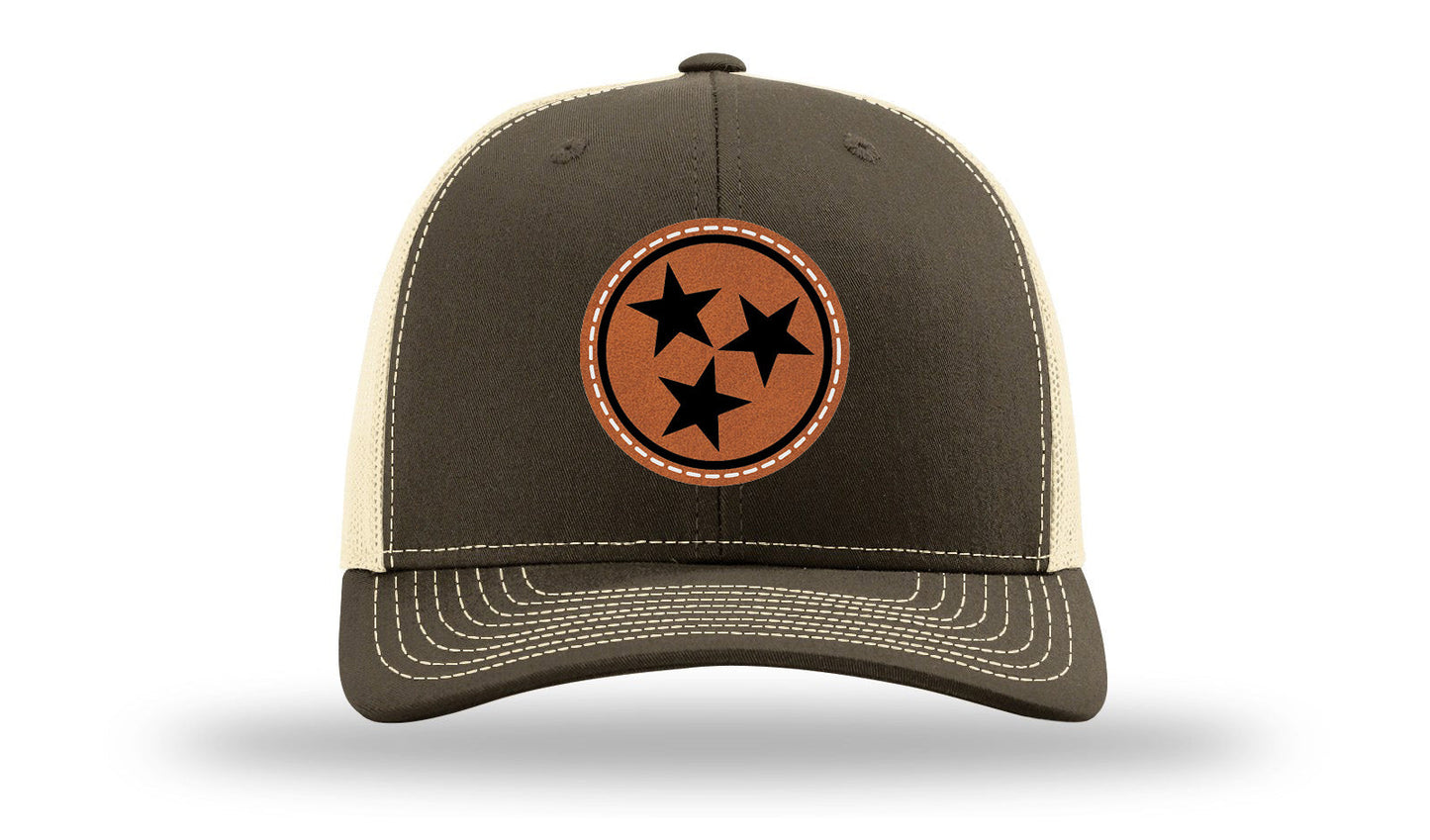 TN Tristar Leather Patch Richardson 112 Hat
