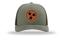Load image into Gallery viewer, TN Tristar Leather Patch Richardson 112 Hat
