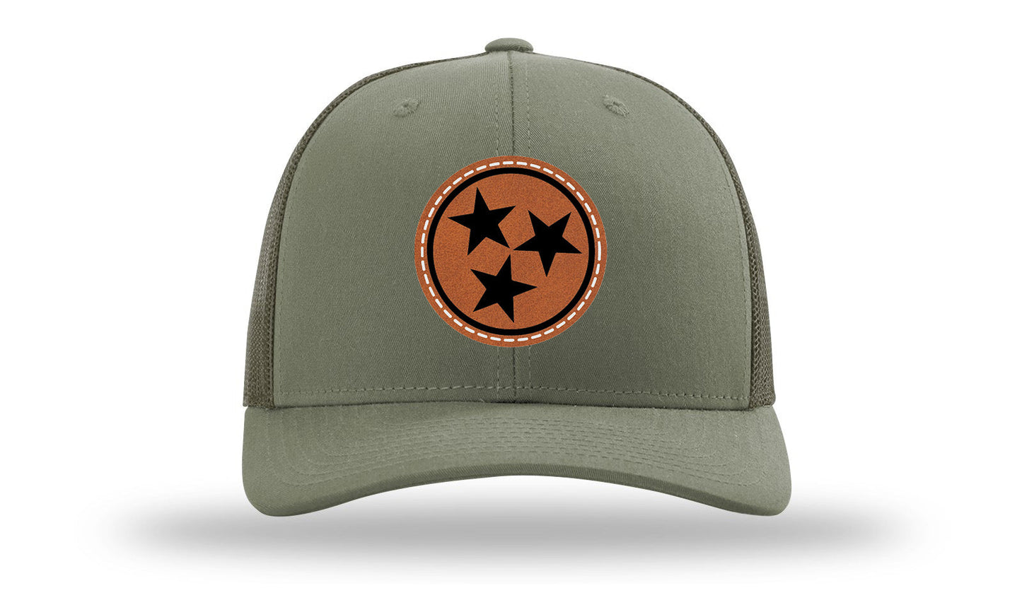TN Tristar Leather Patch Richardson 112 Hat