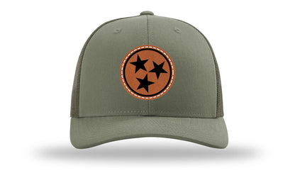 TN Tristar Leather Patch Richardson 112 Hat