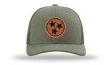 Load image into Gallery viewer, TN Tristar Leather Patch Richardson 112 Hat
