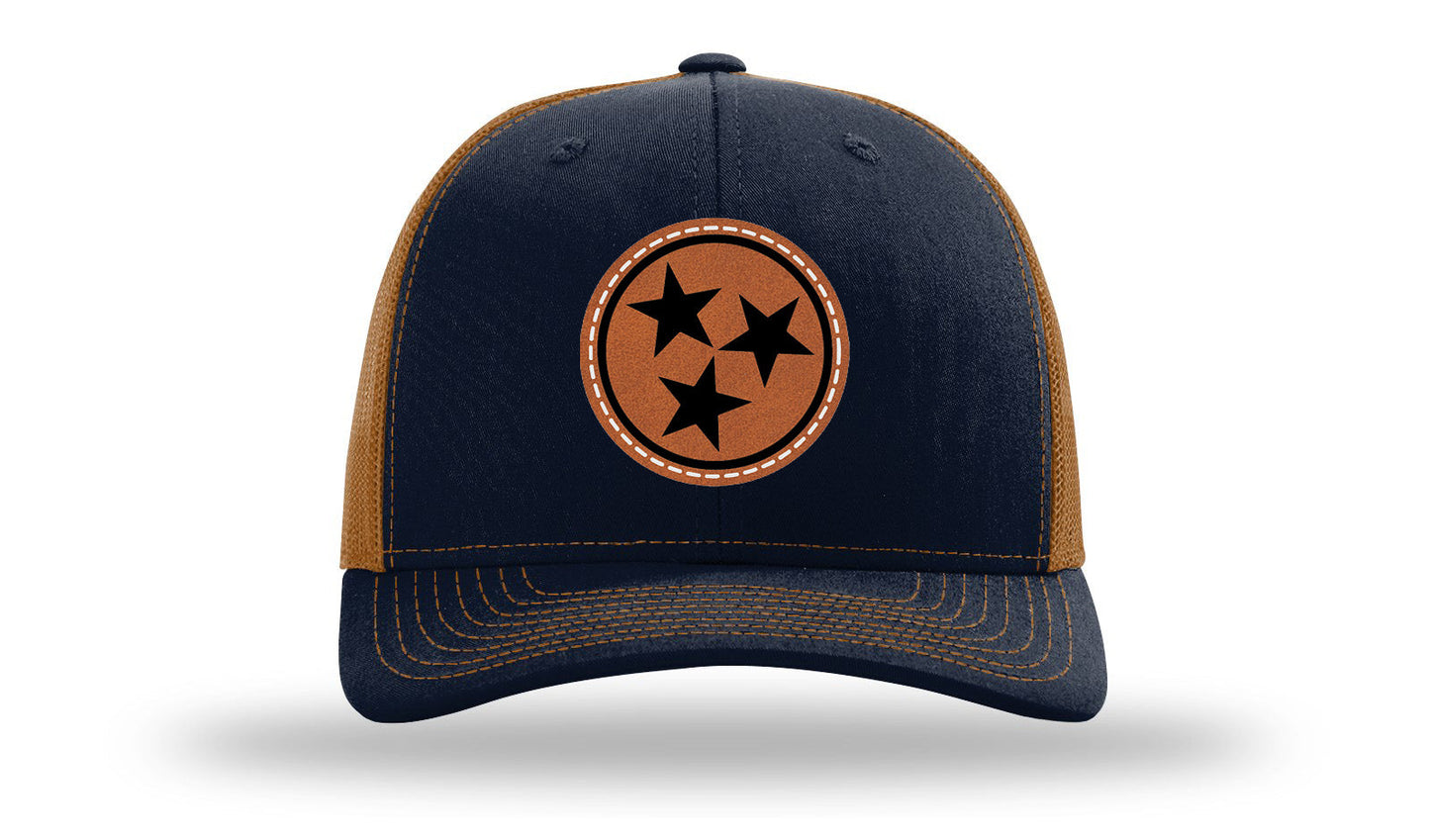 TN Tristar Leather Patch Richardson 112 Hat