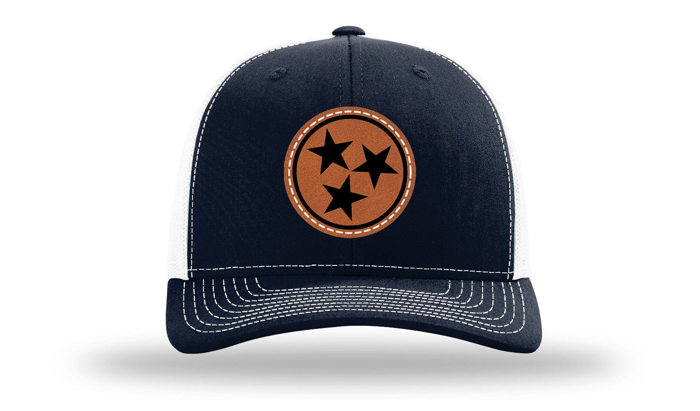 TN Tristar Leather Patch Richardson 112 Hat
