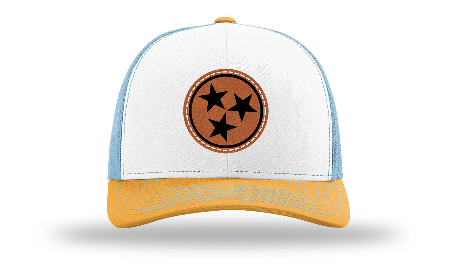 TN Tristar Leather Patch Richardson 112 Hat