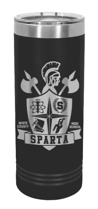 WCHS 1 (White County, TN) Laser Engraved Skinny Tumbler (Etched)